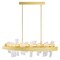 Cwi Lighting Guadiana 39 in LED Satin Gold Chandelier 1246P39-602 - alternate 7